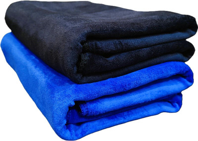 ZEDFIBER Microfiber 400 GSM Bath Towel Set(Pack of 2)