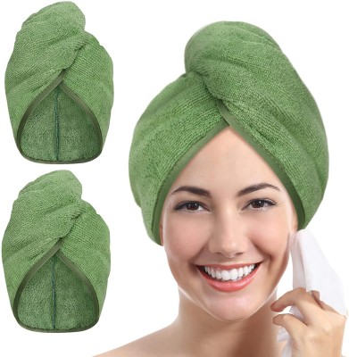 Kritya Overseas Microfiber 280 GSM Hair Towel Set(Pack of 2)