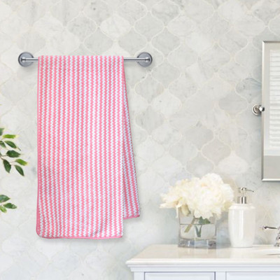 DECORHUB Microfiber 400 GSM Bath Towel(Pack of 2)