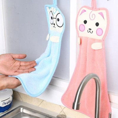 CLUZE Microfiber 400 GSM Hand Towel Set(Pack of 4)