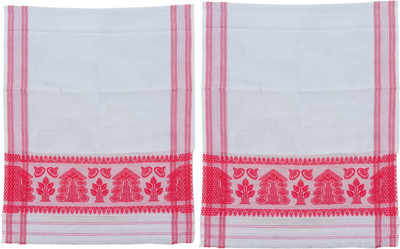 ASSAM GAMCHA Polycotton, Cotton 101 GSM Bath, Face, Hand, Sport Gamcha(Pack of 2)