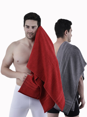 Dollar Cotton 400 GSM Bath Towel Set(Pack of 2)