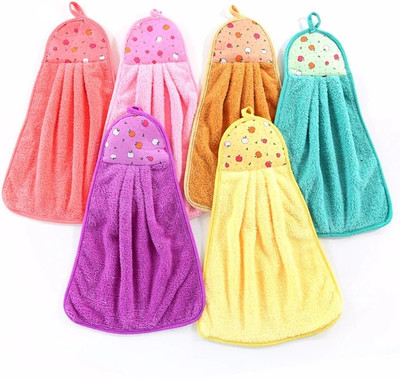 AD COLLECTION Microfiber 300 GSM Hand Towel Set(Pack of 6)