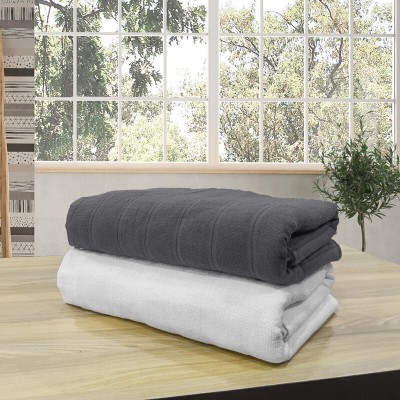 LABHAM Cotton 250 GSM Bath Towel Set(Pack of 2)