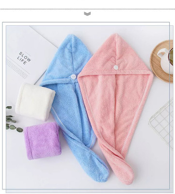 Royatto Microfiber 400 GSM Hair Towel(Pack of 2)