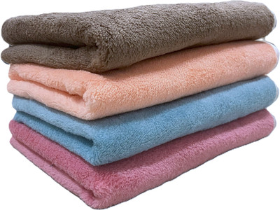 TowelTwist Microfiber 400 GSM Hand, Face Towel Set(Pack of 4)