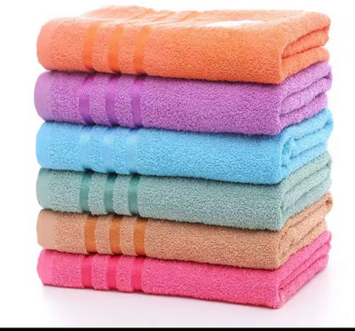 AKDC Cotton, Terry Cotton 450 GSM Hair, Beach, Sport, Face, Hand Towel Set(Pack of 6)