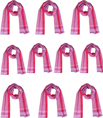 Namal Cotton 119 GSM Bath, Beach, Face, Hair, Hand, Sport Gamcha Set(Pack of 10)