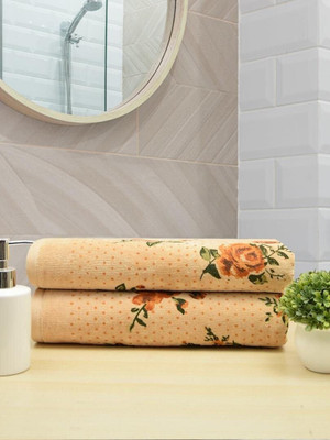 RANGOLI Terry Cotton 450 GSM Bath Towel(Pack of 2)