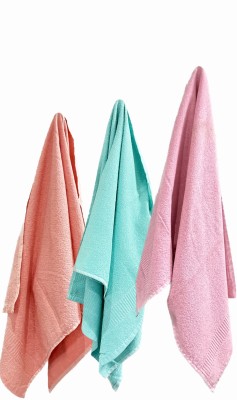 Anumart Cotton 350 GSM Hair, Beach, Sport, Bath, Face, Hand Towel Set(Pack of 3)