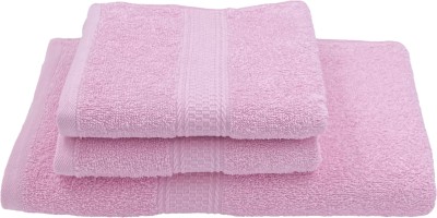 PatPug Cotton 450 GSM Bath Towel Set(Pack of 3)
