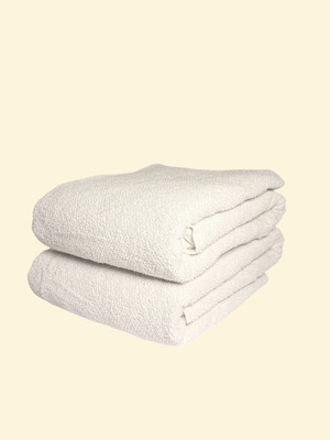Manutex Cotton 450 GSM Bath Towel Set(Pack of 2)