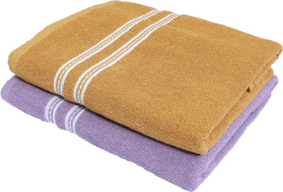 AAZEEM Cotton 380 GSM Bath Towel(Pack of 2)