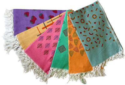 Saagar Tex Cotton 160 GSM Bath Towel Set(Pack of 6)