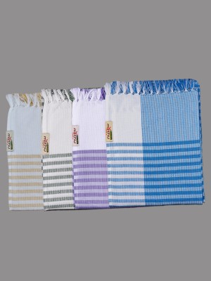 Ramraj Cotton Cotton 180 GSM Bath Towel Set(Pack of 4)