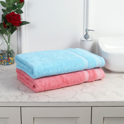 Mafatlal Cotton 550 GSM Bath Towel Set(Pack of 2)