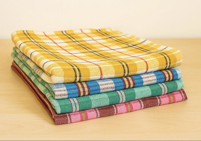 IHGS Cotton 300 GSM Hair, Beach, Sport, Bath, Face, Hand Towel Set(Pack of 4)