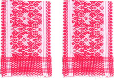 ASSAM GAMCHA Polycotton, Cotton 101 GSM Bath, Face, Hand, Sport Gamcha(Pack of 2)