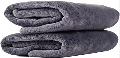 ZEDFIBER Microfiber, Terry Cotton 350 GSM Bath, Hand, Sport, Face Towel Set(Pack of 2)