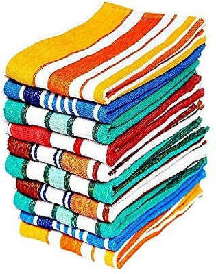 Space Fly Cotton 300 GSM Face Towel(Pack of 12)