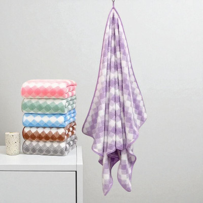 Satisfyn Microfiber 470 GSM Bath Towel Set(Pack of 2)