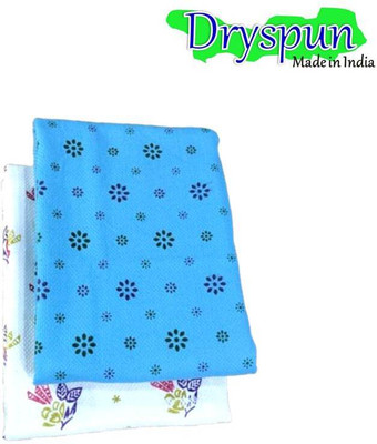 Dryspun Terry Cotton 300 GSM Bath, Face, Hair Towel Set(Pack of 2)