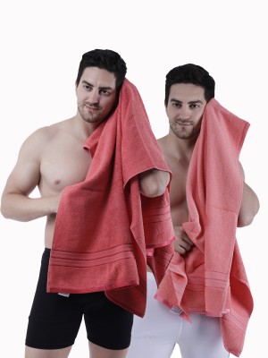 Dollar Cotton 400 GSM Bath Towel Set(Pack of 2)