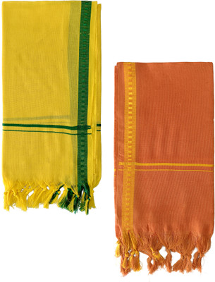 Feather Green Cotton 150 GSM Bath Towel(Pack of 2)