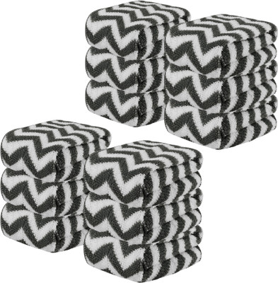KUBER INDUSTRIES Microfiber 250 GSM Face Towel Set(Pack of 12)