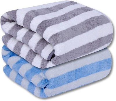 WebDealz Microfiber 400 GSM Bath, Beach, Hair, Sport Towel(Pack of 2)