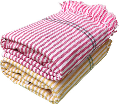 sairithanya enterprises Cotton 800 GSM Bath Towel Set(Pack of 2)