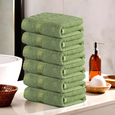 KUBER INDUSTRIES Cotton 250 GSM Face, Hand Towel Set(Pack of 6)