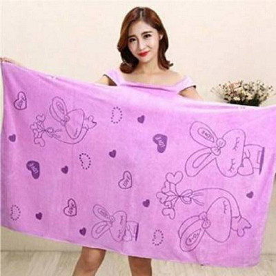 SHIVA Blue, Pink, Purple Free Size Bath Robe(1 Bath Robe, For: Women, Blue, Pink, Purple)
