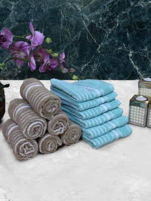 Athom Living Cotton 150 GSM Hand Towel Set(Pack of 12)