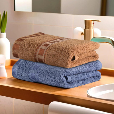 KUBER INDUSTRIES Cotton 250 GSM Face Towel Set(Pack of 2)