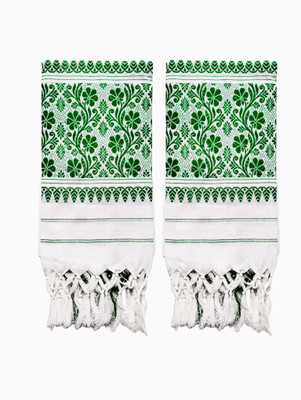 Assam Tradition Polycotton 300 GSM Bath, Face, Hair, Hand, Sport Gamcha(Pack of 2)