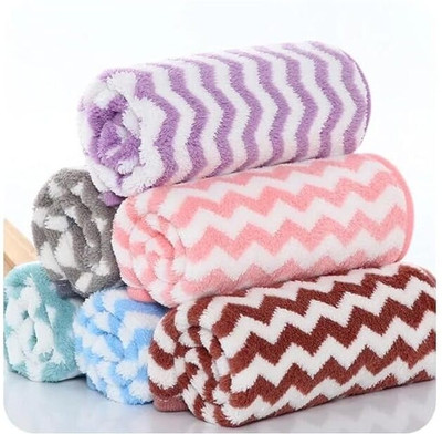 V VANTRA Microfiber 380 GSM Bath Towel Set(Pack of 6)