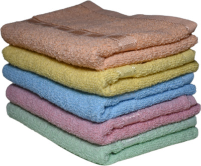PITRADEV Hand Towels Set of 5 Piece for Kitchen 16X24 Inch Multicolor Cloth Napkins(5 Sheets)