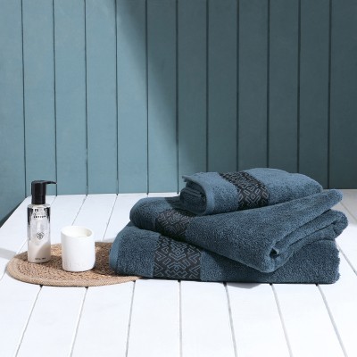 SPACES Cotton 500 GSM Bath Towel(Pack of 3)