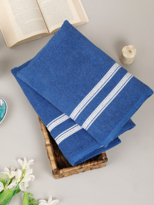 CREEVA Cotton 400 GSM Bath Towel Set(Pack of 2)