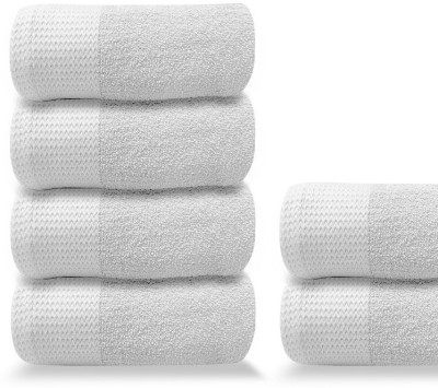 LABHAM Cotton 450 GSM Hand Towel Set(Pack of 6)