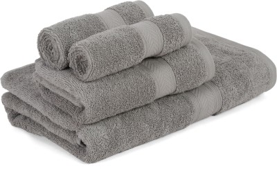 CASA LINO BY CHIRIPAL Terry Cotton 500 GSM Bath Towel Set(Pack of 4)