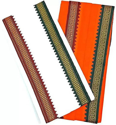 Lakhdatar Cotton 200 GSM Hair, Beach, Bath, Face, Hand Gamcha(Pack of 2)