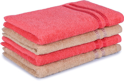 CASA LINO BY CHIRIPAL Terry Cotton 380 GSM Hand Towel Set(Pack of 4)