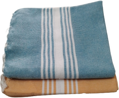 Flipkart SmartBuy Cotton 200 GSM Beach Towel Set(Pack of 2)