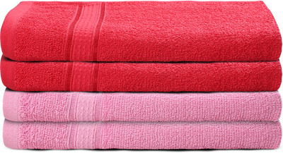 Hampton Home Linens Cotton 380 GSM Hand Towel Set(Pack of 4)