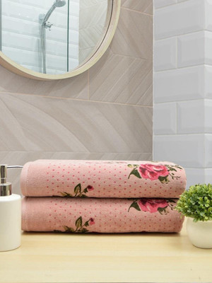 RANGOLI Terry Cotton 450 GSM Bath Towel(Pack of 2)