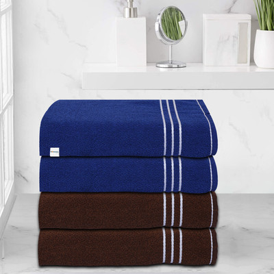 HOMESTIC by Kuber Industries Cotton 400 GSM Bath Towel(Pack of 4)
