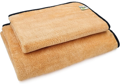 SOFTSPUN Microfiber 280 GSM Bath Towel Set(Pack of 2)