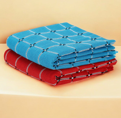 G Fabrics Cotton 500 GSM Bath Towel Set(Pack of 2)